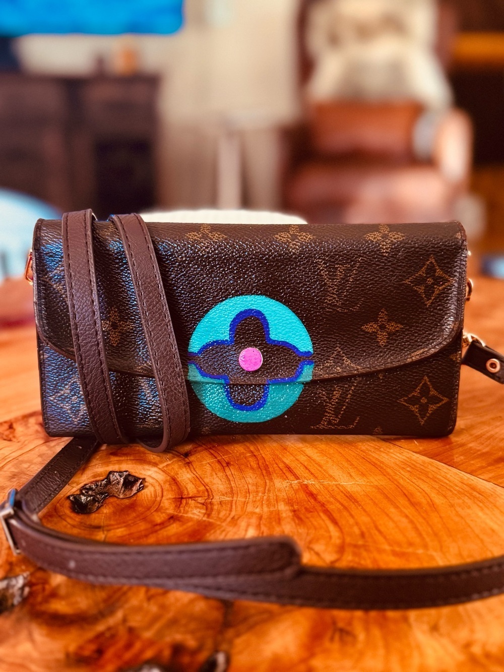 Louis Vuitton monogram Emilie  wallet reinvented 2016